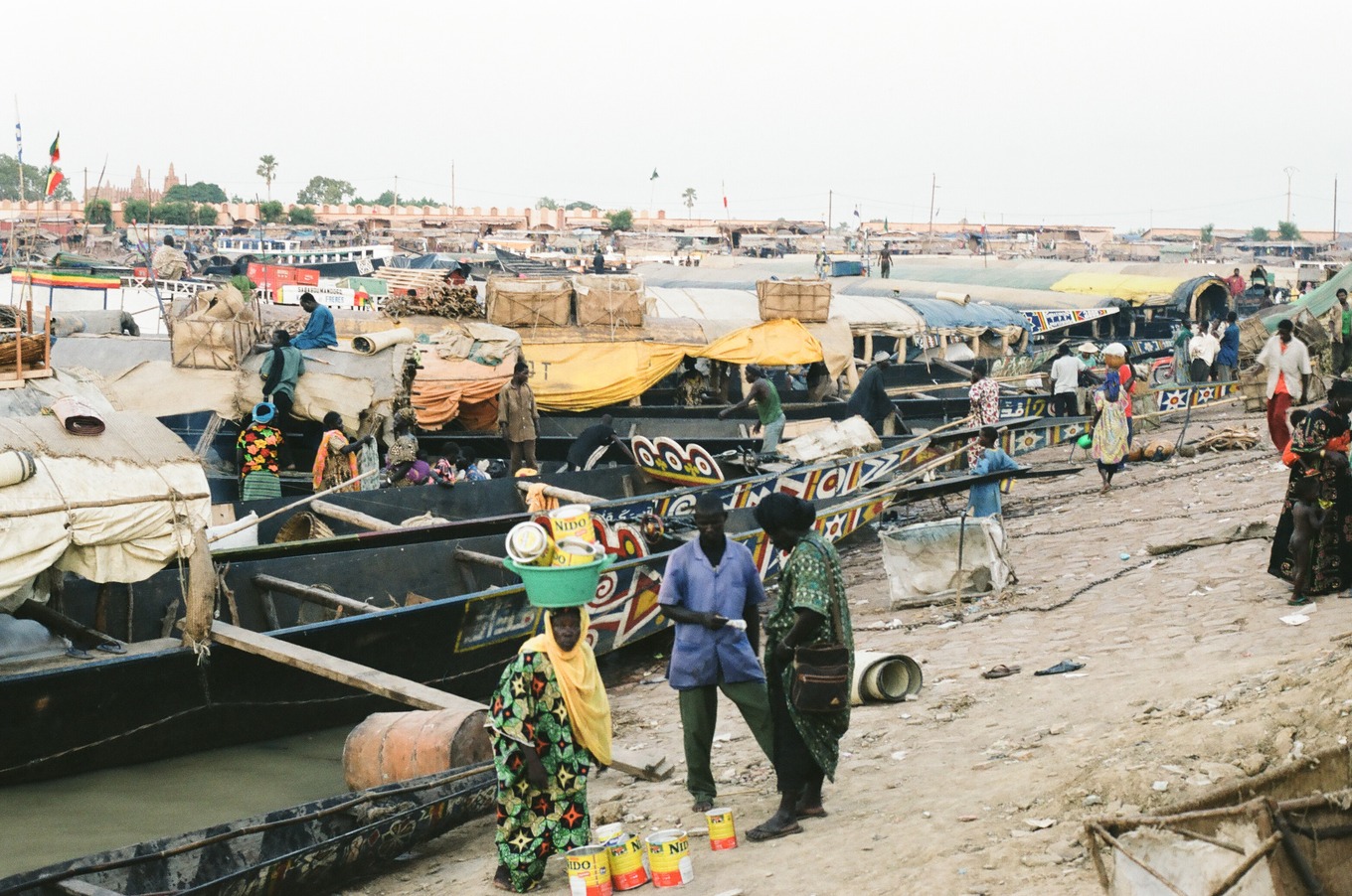 River port on the Niger
