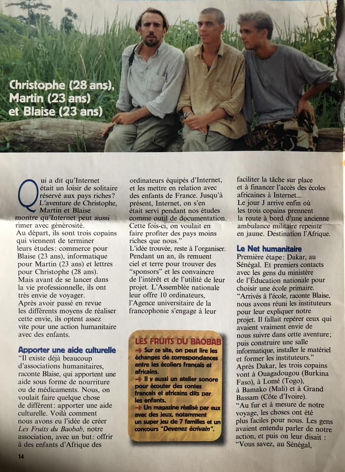 The story in the French press