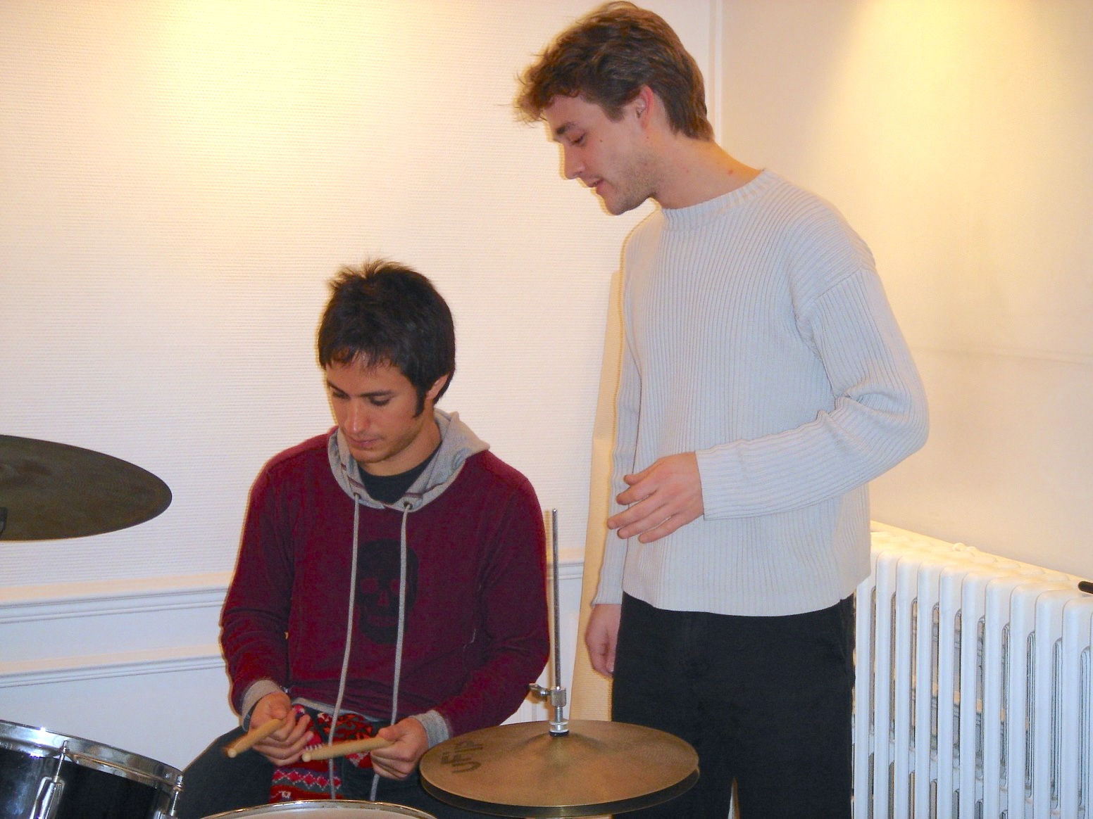 Drum coach to Gael García Bernal on The Science of Sleep, directed by Michel Gondry.