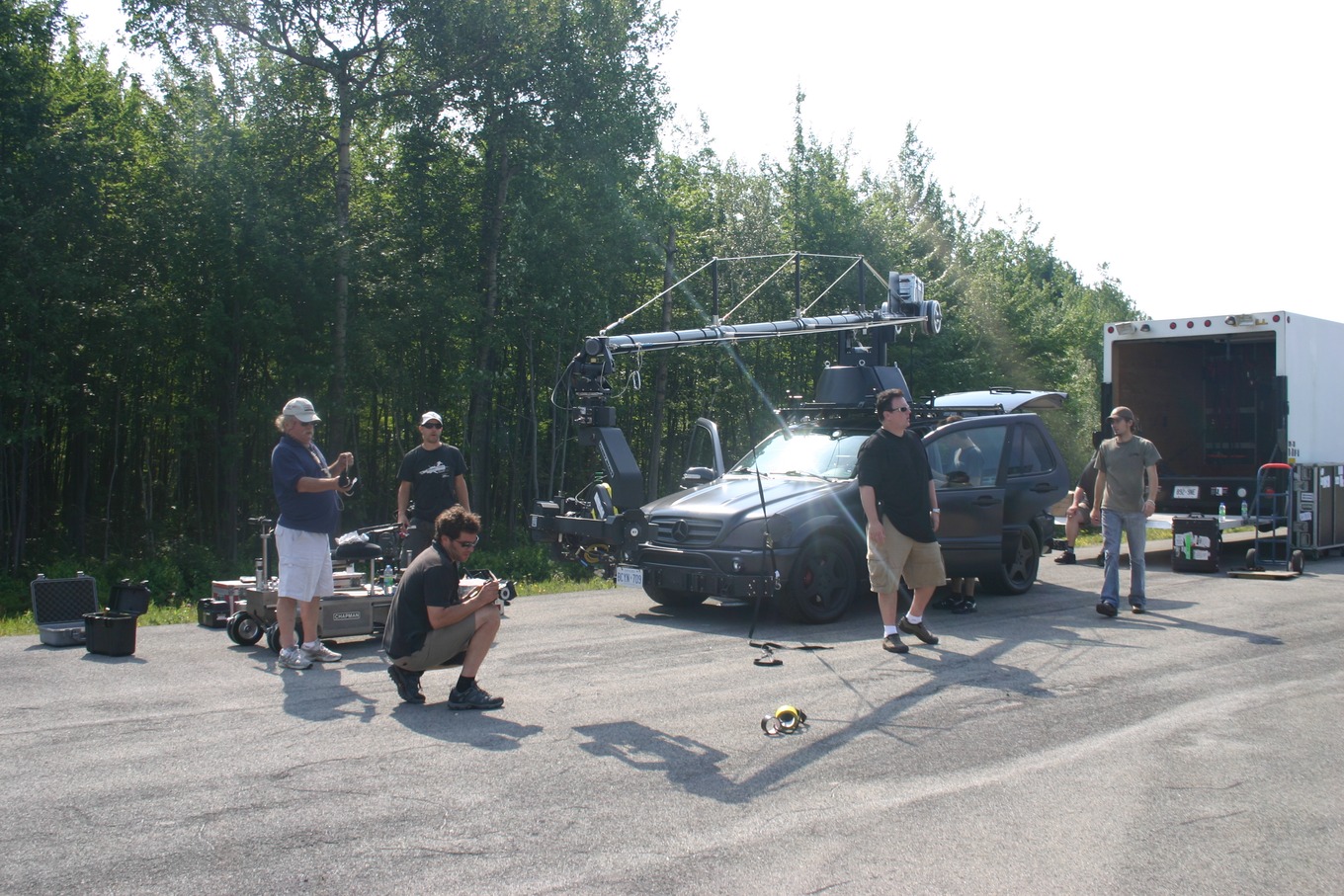 Second unit, on location