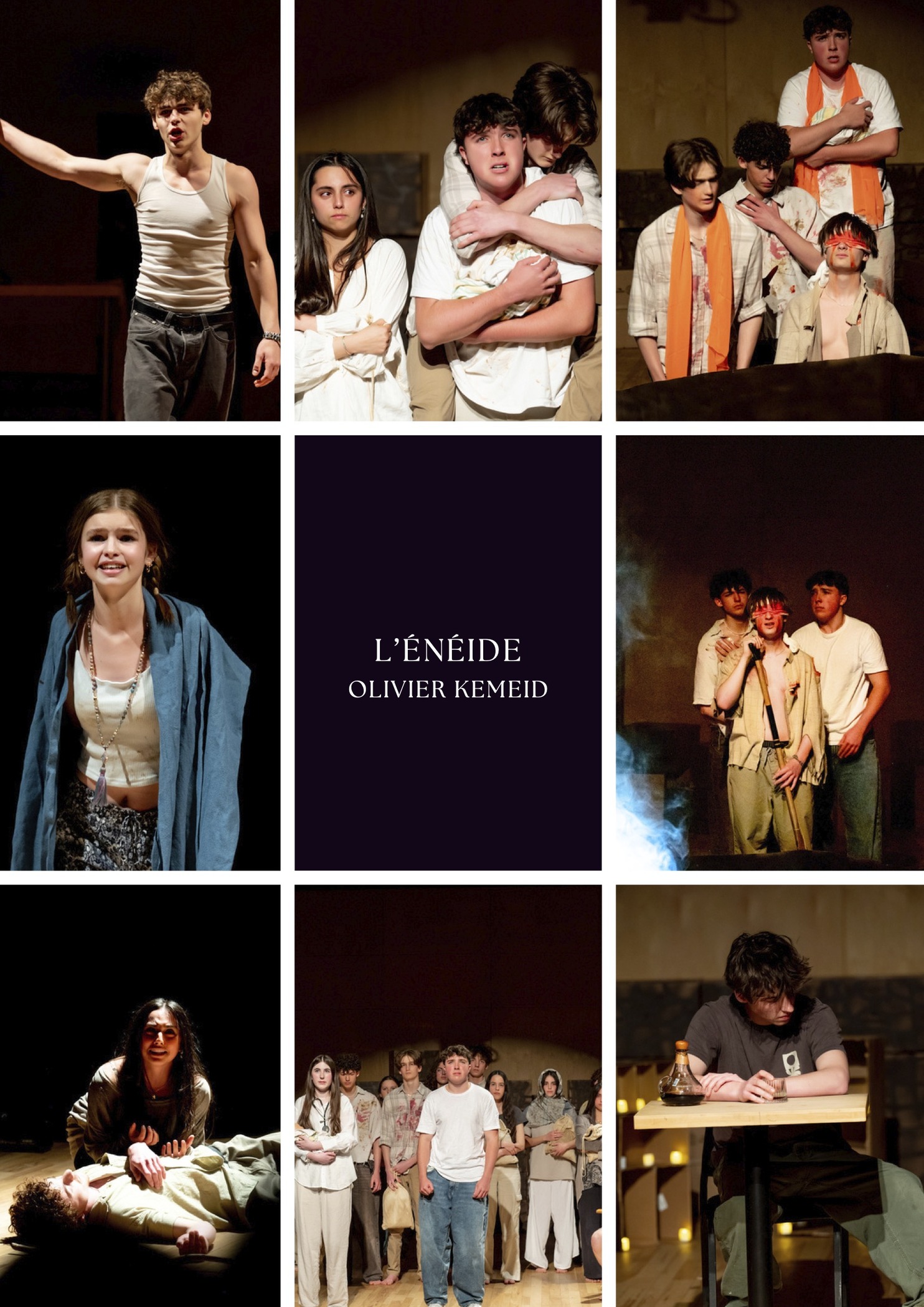 L'Énéide — production photos
